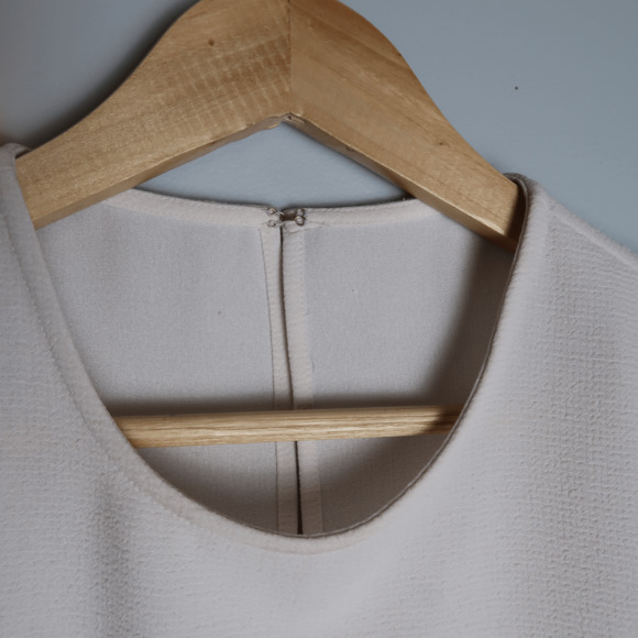 J. Crew Hi Lo Blush Pink Short Sleeve Blouse - Picture 5 of 8